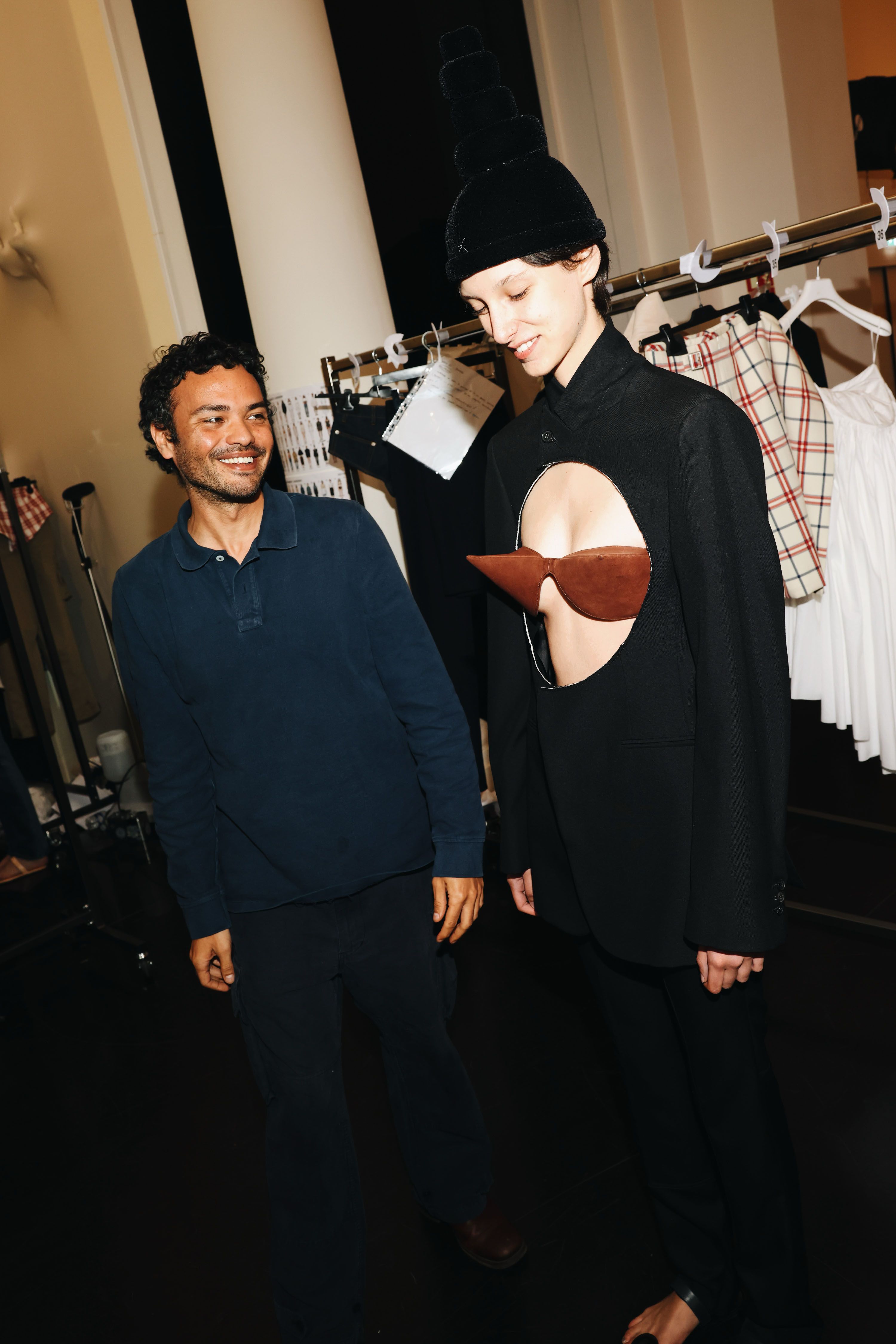 Image from linked report: Behind the Scenes: Duran Lantink Defines His Vision for Ready-to-Wear at Jean Paul Gaultier