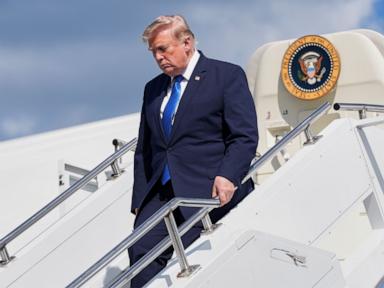Source-feed image associated with Trump says he will order halt to Iran strikes after parameters reached for deal to end war