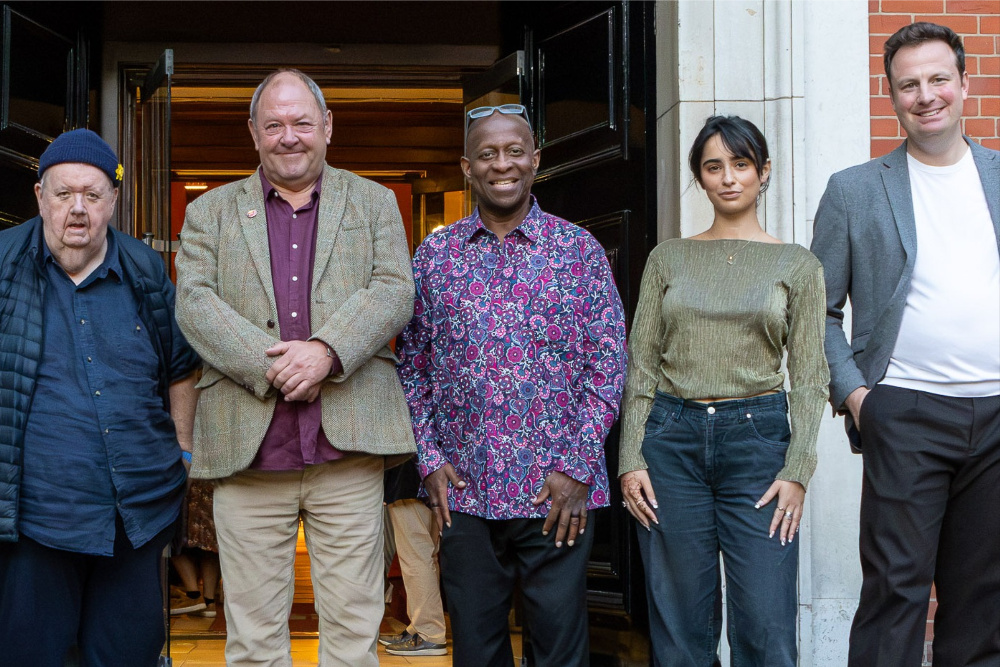 Image from linked report: ‘First Christmas’ Actors Mark Addy, Yasmin Al-Khudhairi Join Table Read to Build Momentum for British Indie Film (EXCLUSIVE)