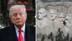 Source-feed image associated with Watch: What Trump's Mount Rushmore aspirations reveal