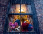Image from linked report: At Climate Week, Elmo recalls a storm on Sesame Street: ‘Courage is when you still help others’
