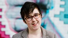 Source-feed image associated with Three men found not guilty of journalist Lyra McKee's murder