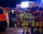 Source-feed image associated with One killed and 16 injured after van crashes into crowd at Berlin Pride