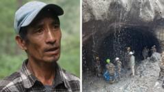 Source-feed image associated with Hope for survivors in Nepal as tunnel rescue efforts continue