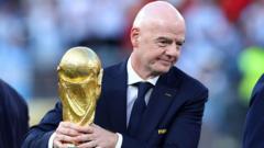 Source-feed image associated with A bruising 24 hours - what next for Fifa and under-pressure Infantino?