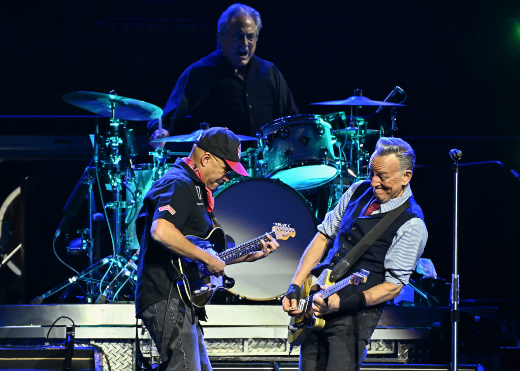 Source-feed image associated with Bruce Springsteen calls out the White House and announces a protest festival