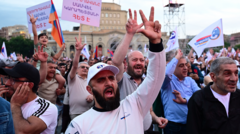 Source-feed image associated with Armenia braces for election as Russia piles pressure on pro-West government