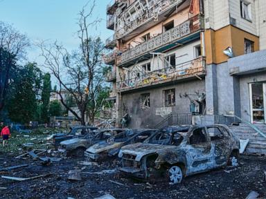Source-feed image associated with Russian missile attack on Kyiv exposes holes in air defenses