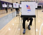 Source-feed image associated with Trump justice department threatens criminal charges against state election officials unless they provide voter rolls – live
