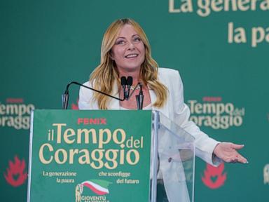 Image from linked report: Meloni plans to ban burqas and niqabs in Italian schools, and cap foreign students in classrooms