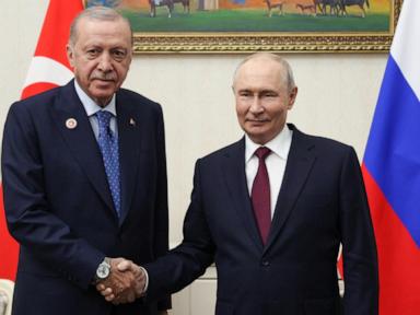 Source-feed image associated with Turkey's relations with Russia, China don't mean turning its back on the West, Erdogan says