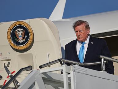 Image from linked report: Trump suggests Iran could 'take out' LA and San Diego if it develops nuclear weapons