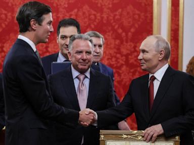 Source-feed image associated with Witkoff, Kushner meet with Putin to discuss Ukraine war