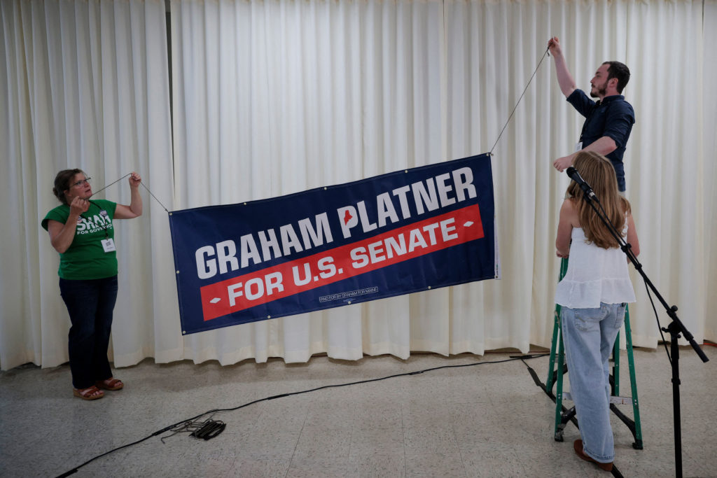 Source-feed image associated with Graham Platner says he'll withdraw from Senate race in Maine
