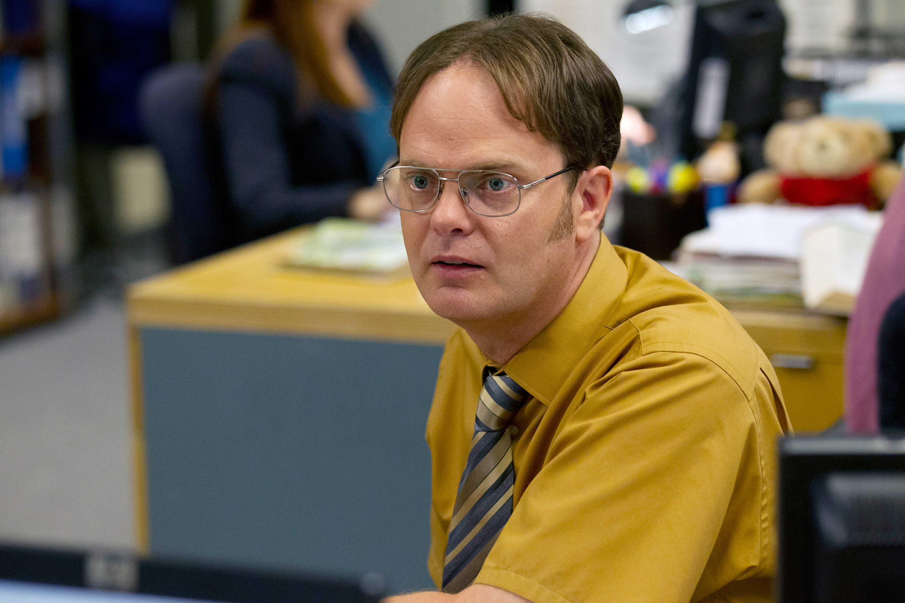 Source-feed image associated with Rainn Wilson Claims ‘The Office’ Was too ‘Inappropriate’ to Be Made Today, Seemingly Forgetting About Peacock Sequel ‘The Paper’