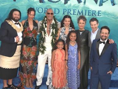 Source-feed image associated with WATCH: 'Moana' stars celebrate live-action film premiere