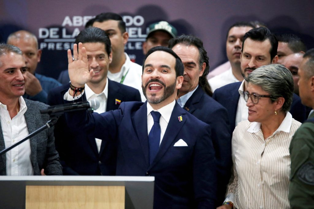 Source-feed image associated with Colombia's new president reflects Latin America's right-wing shift