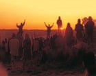 Source-feed image associated with Glastonbury the Movie review – thirty years on, the sunset of a hippy dream in all its glory