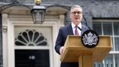 Source-feed image associated with Watch and read Starmer's resignation speech in full