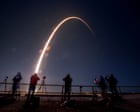 Source-feed image associated with Drifting SpaceX rocket heading for accidental collision with moon