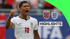 Source-feed image associated with Watch full highlights as England ride luck in fierce Miami heat