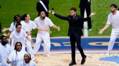 Source-feed image associated with World Cup kicks off in Canada with Alanis Morissette and Michael Bublé performing in opening ceremony