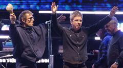 Source-feed image associated with Oasis overtake The Beatles in all-time UK album chart