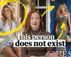 Source-feed image associated with This model is not a real person: how AI is shaking up fashion – video