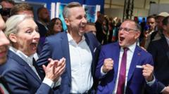 Source-feed image associated with Germany's far-right AfD set for big win in eastern state, just short of majority