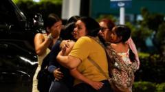 Source-feed image associated with Suspected gang leader shot dead in flower bouquet ambush at airport