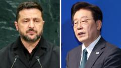 Image from linked report: Seoul summons Ukraine envoy over North Korean prisoner-of-war row