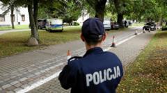 Image from linked report: Priest killed and four injured in knife attack at Polish abbey
