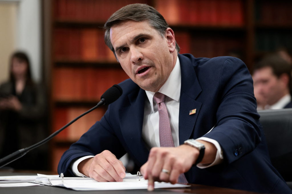 Source-feed image associated with GOP holdouts say they will back Blanche's AG bid after striking deal over 'anti-weaponization fund'
