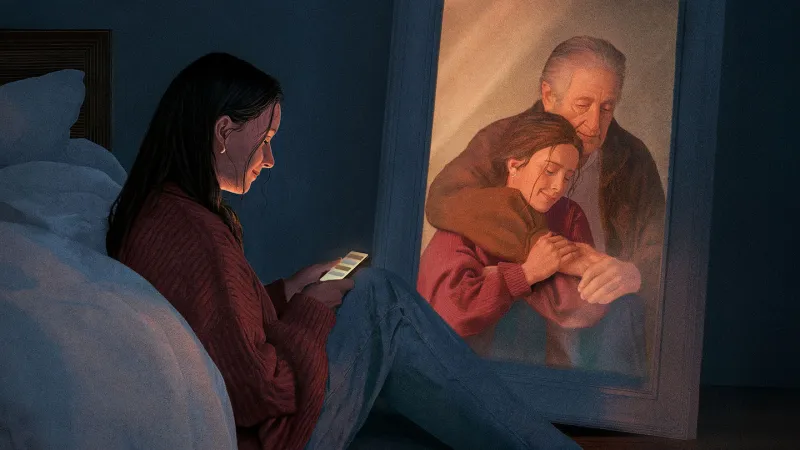 Source-feed image associated with AI ‘ghosts’ can comfort mourners — even when the bots get the facts wrong