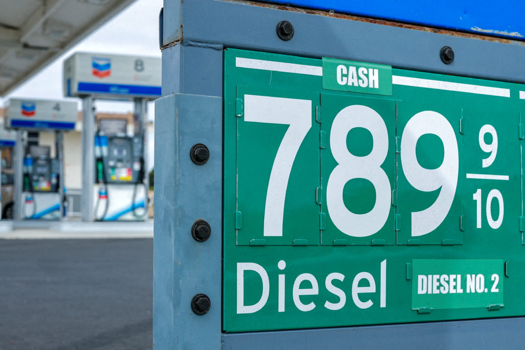 Image from linked report: 3 things to know about rising diesel prices and how they affect you