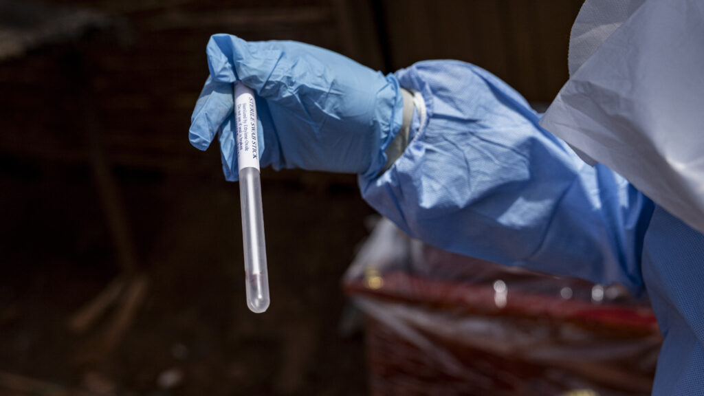 Source-feed image associated with HHS confirms Americans with high-risk Ebola exposures will have access to experimental therapy