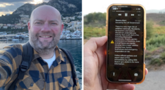 Source-feed image associated with We're behind UK's emergency phone alerts - but question how they're being used
