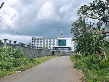 Source-feed image associated with Suspected Ebola patient placed in Equatorial Guinea hotel with deportees from the US, lawyers say