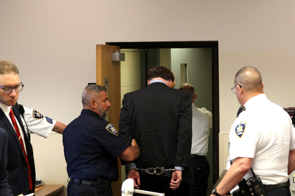 Source-feed image associated with Rex Heuermann sentenced to life in prison for New York's Gilgo Beach serial killings