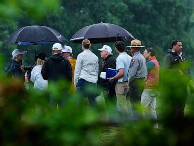 Source-feed image associated with Trump says work will begin on DC golf course despite judge's warning