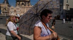 Source-feed image associated with Heatwave breaks more records in northern and central Europe