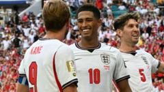 Source-feed image associated with 'He has dragged them through all tournament' - England player ratings