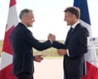 Image from linked report: Macron and Carney announce closer France-Canada ties amid Trump tensions