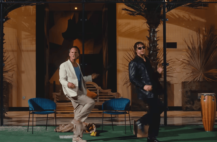 Source-feed image associated with Walton Goggins Boogies With Julian Casablancas in New Strokes Video