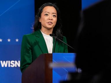Source-feed image associated with Democratic candidates grapple with past stances on defunding the police ahead of key midterm races