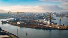 Image from linked report: £15m for zero-emission testing at Belfast Harbour