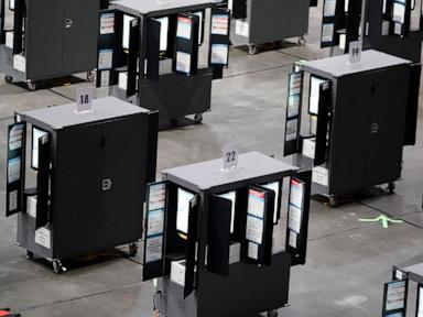 Source-feed image associated with The secret ballot has been an article of faith in US elections. That's being tested in Georgia