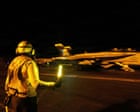 Source-feed image associated with US hits civilian infrastructure as it expands strikes against Iran