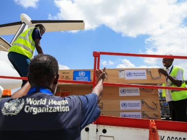 Source-feed image associated with Trump administration to send Americans exposed to Ebola to a new facility in Kenya