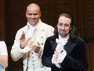 Source-feed image associated with Christopher Jackson to reprise his Tony-nominated role as George Washington in 'Hamilton'